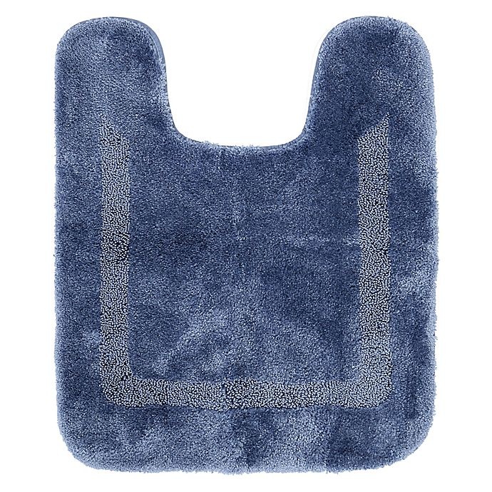 slide 1 of 1, Mohawk Home Facet Contour Bath Mat - French Blue, 1 ct