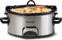 Crock-Pot Silver Slowcooker 6Qt
