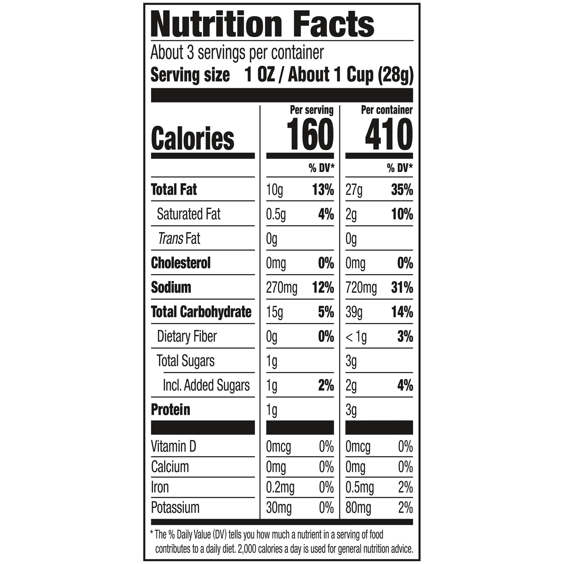 slide 5 of 5, Tom's Original Flavor Bugles, 2.600 oz