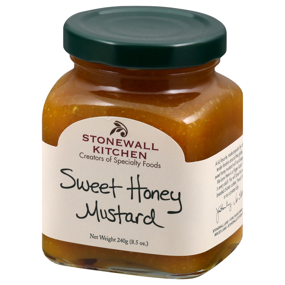 slide 5 of 9, Stonewall Kitchen Mustard Sweet Honey - 8.5 Oz, 240 g