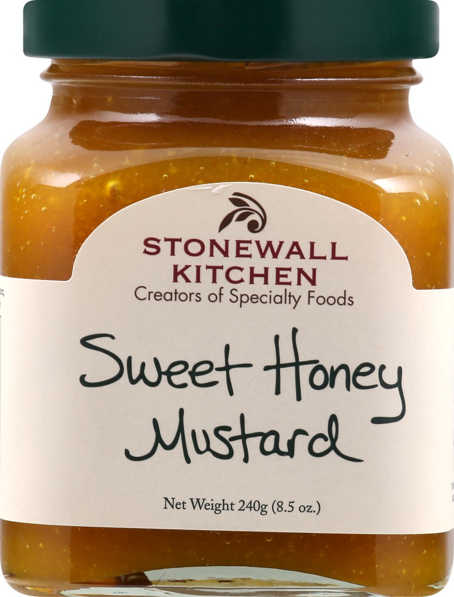 slide 1 of 9, Stonewall Kitchen Mustard Sweet Honey - 8.5 Oz, 240 g