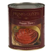 slide 1 of 2, Primo Gusto Tomato Puree, 112 oz