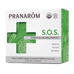Pranarom S.O.S. Organic Essential Oil Wellness Kit
