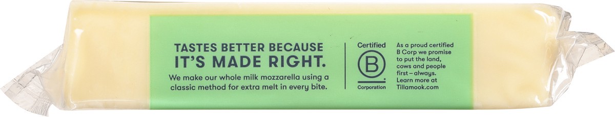 slide 9 of 13, Tillamook Whole Milk Mozzarella Cheese 16 oz, 16 oz