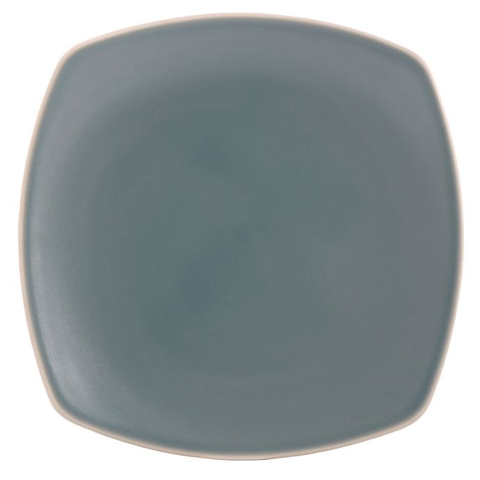 slide 1 of 1, Artisanal Kitchen Supply Edge Square Dinner Plate - Celadon, 1 ct