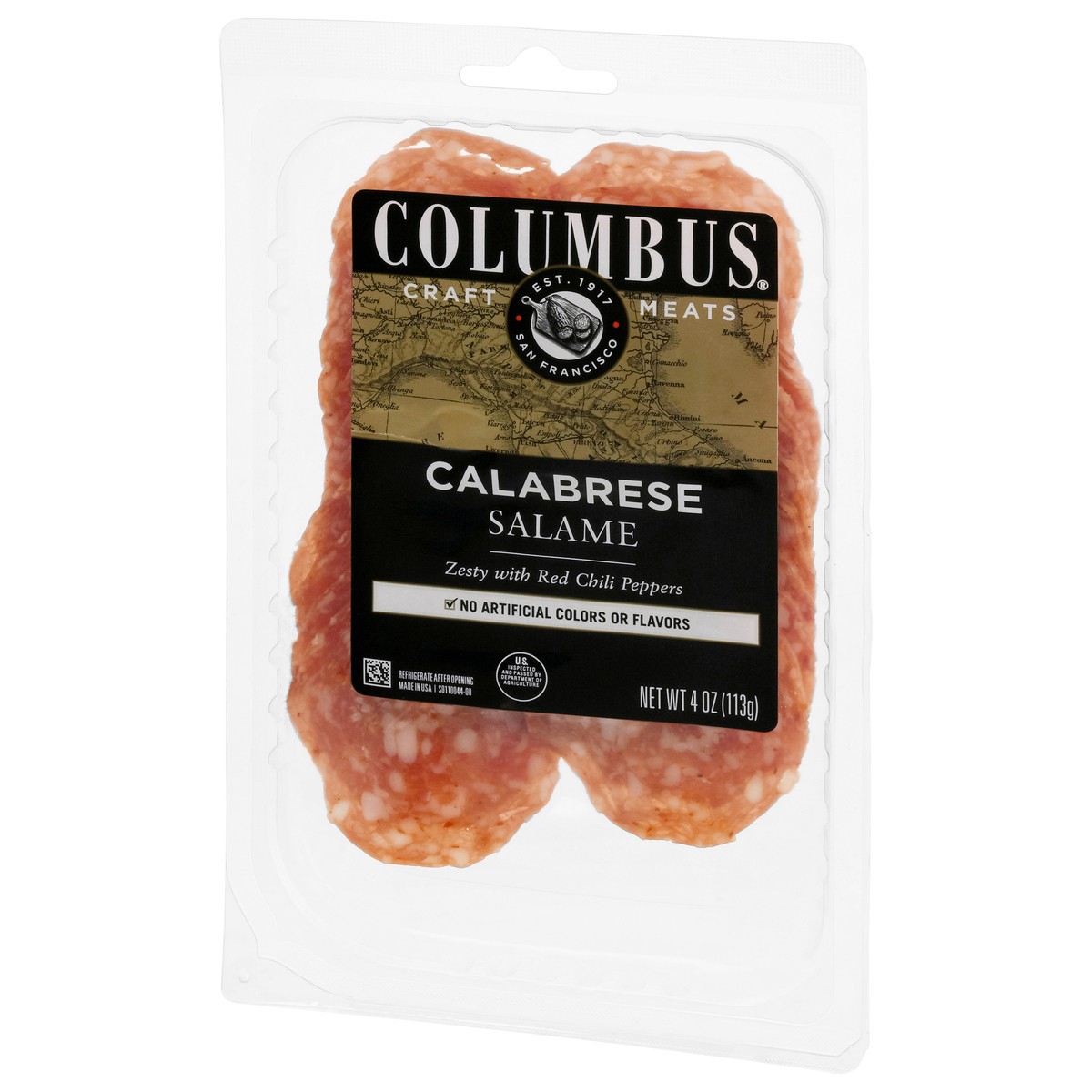 slide 3 of 4, Columbus Calabrese Salame 4 oz, 4 oz