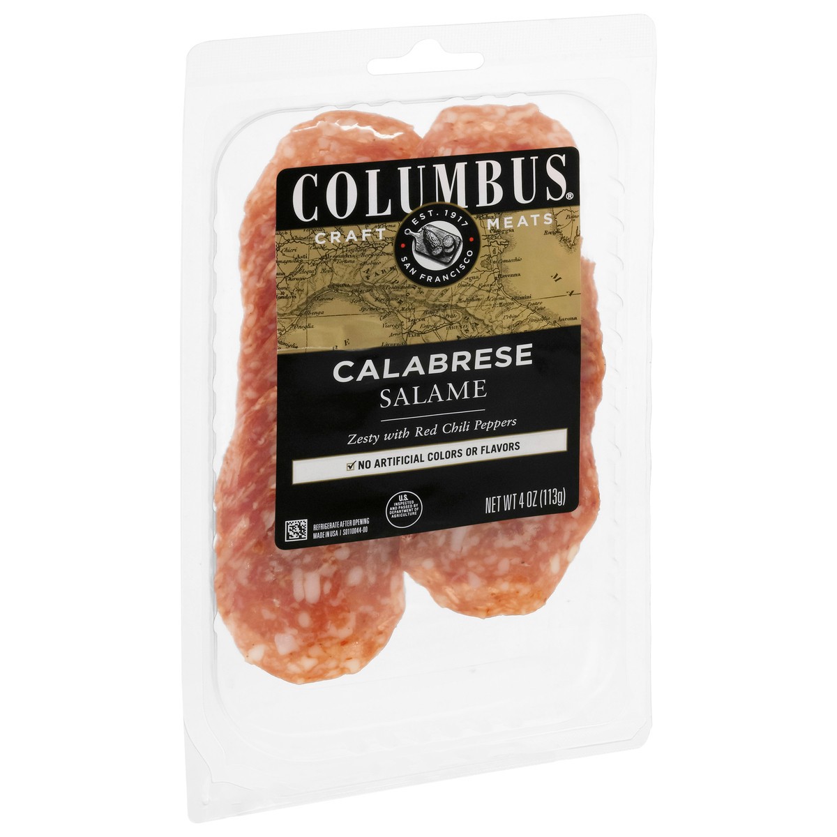 slide 2 of 4, Columbus Calabrese Salame 4 oz, 4 oz