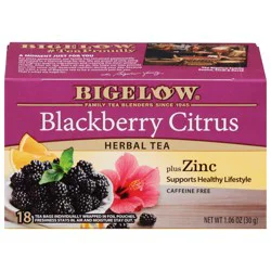 Bigelow Herbal Tea, Blackberry Citrus, Tea Bags