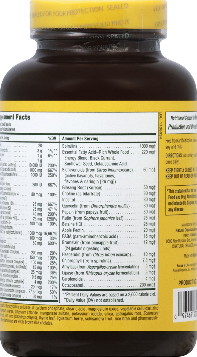 slide 6 of 7, Nature Plus Multi-Vitamin & Mineral 180 ea, 180 ct