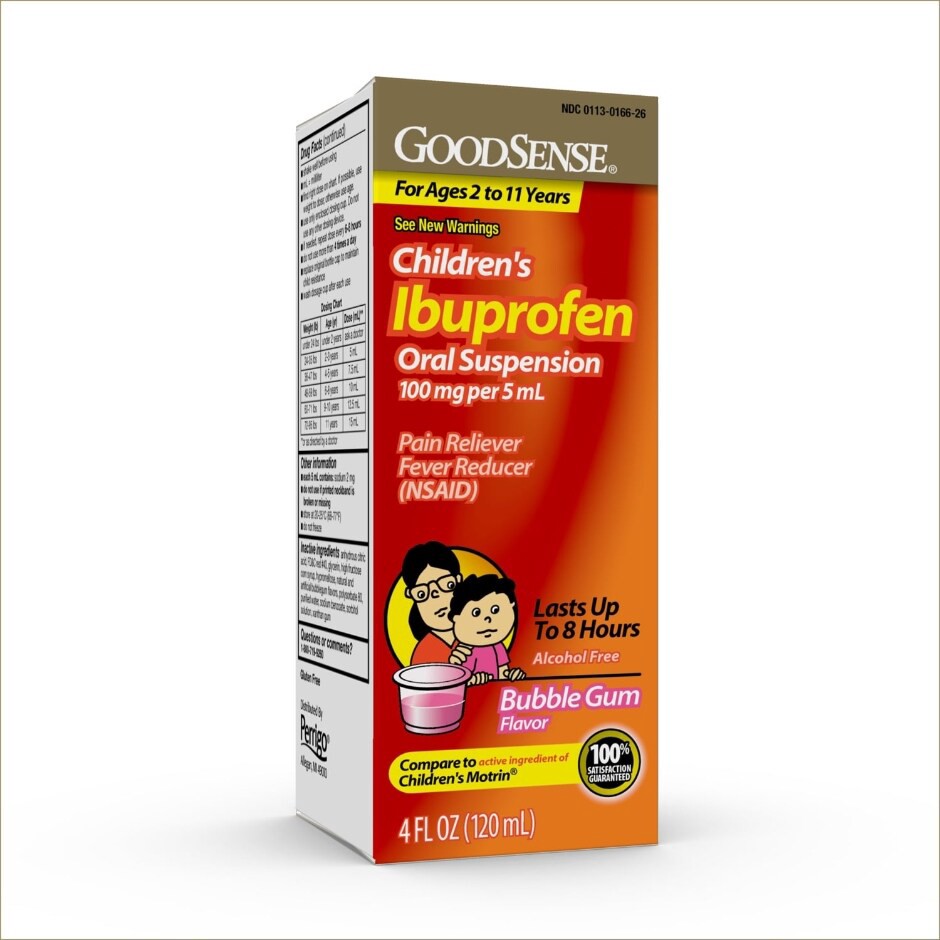 slide 1 of 4, Good Sense Ibuprofen 4 oz, 4 oz