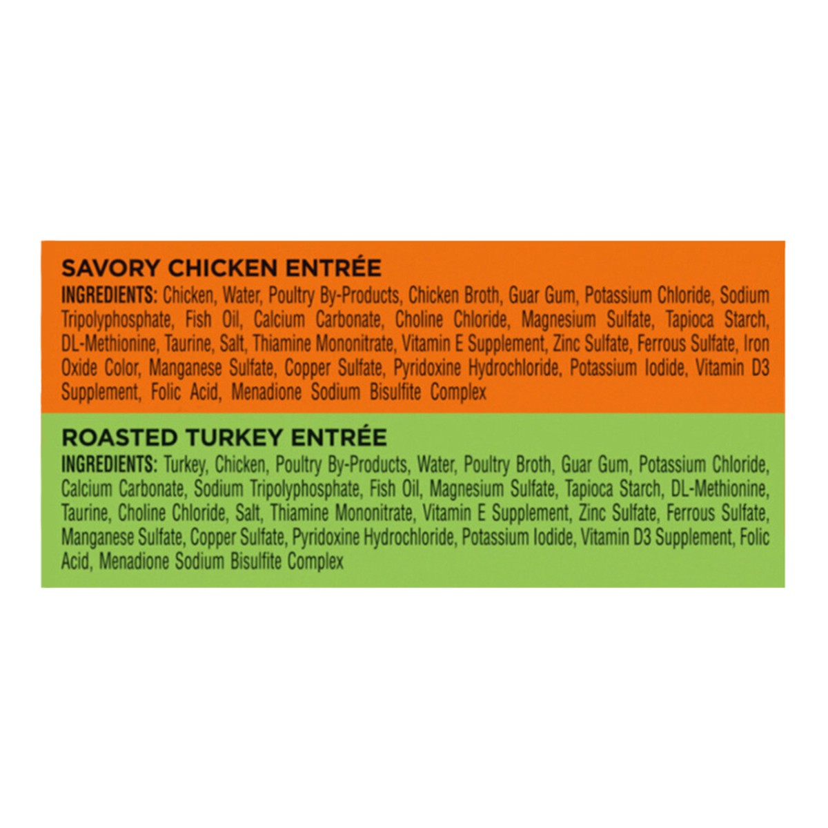 slide 11 of 15, Sheba Perfect Portions Pate Premium Savory Chicken Entree/Roasted Turkey Entree Cat Food Variety Pack 24 - 37.5 g Packs, 24 ct