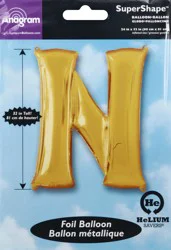 Anagram Foil Balloon 1 ea