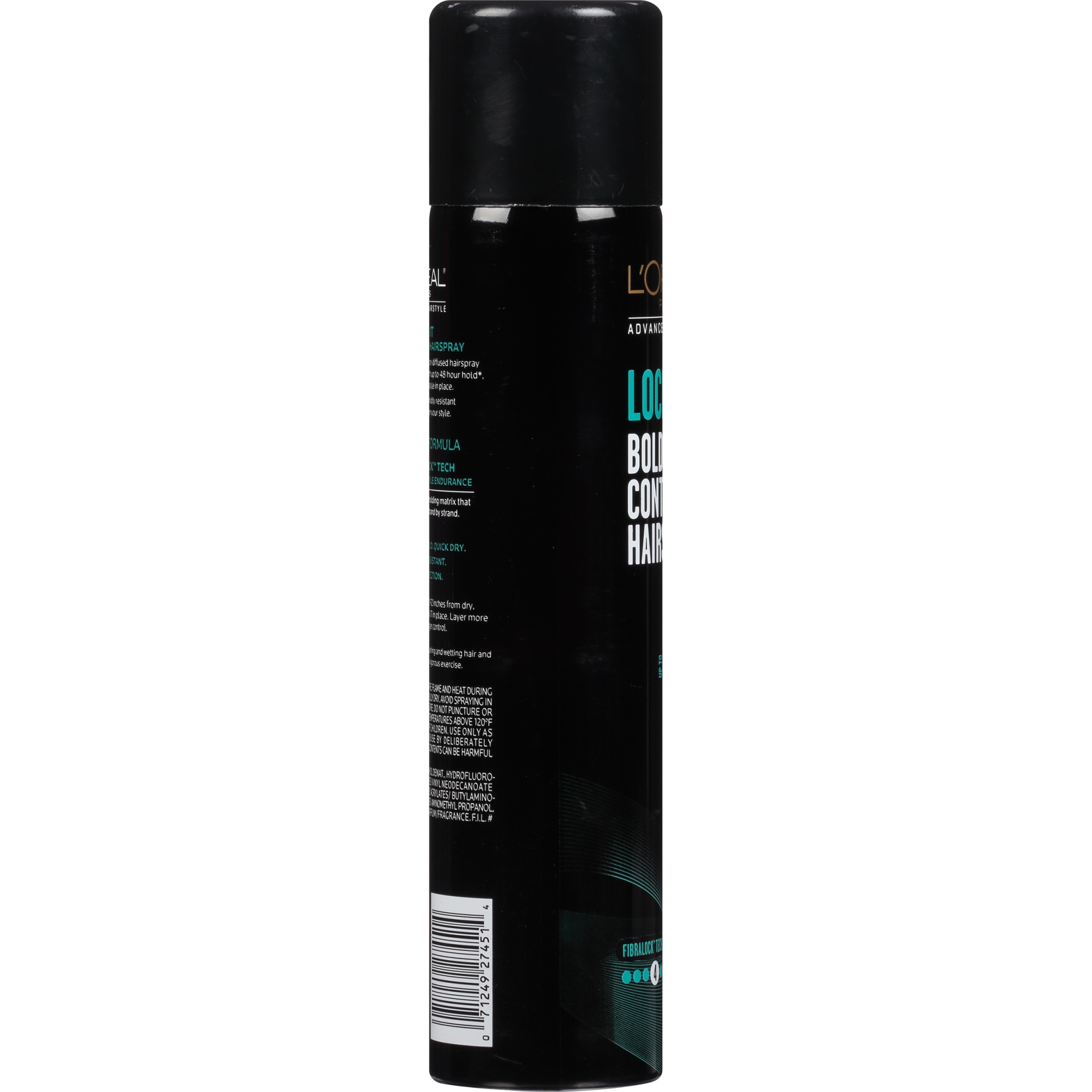 slide 3 of 6, L'Oréal Advanced Hairstyle Lock It Bold Control Hairspray, 8.25 oz