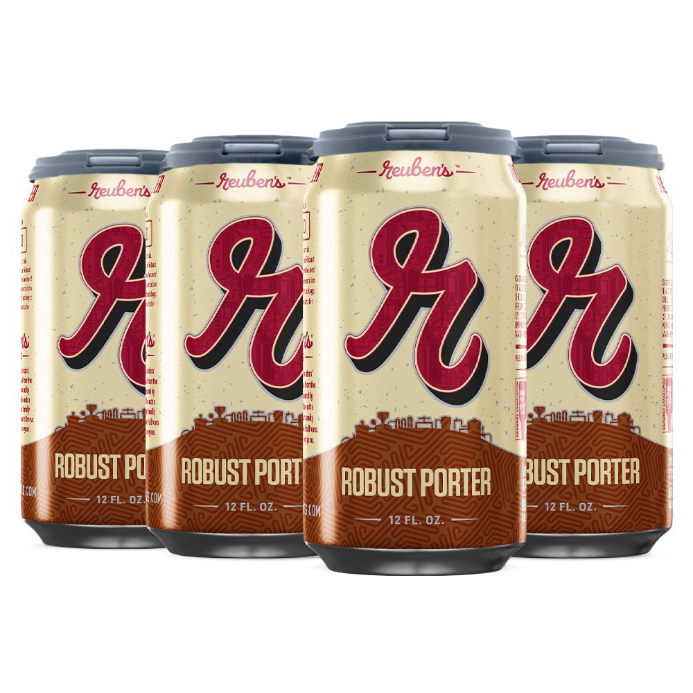 slide 2 of 3, Reuben's Brews Robust Porter, 6  x 12 fl oz