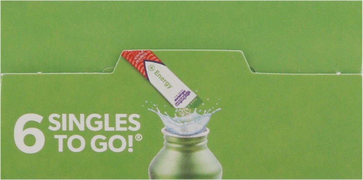slide 6 of 9, vitafusion Infusions Singles To Go! Energy Tropical Punch Drink Mix - 6 ct, 6 ct
