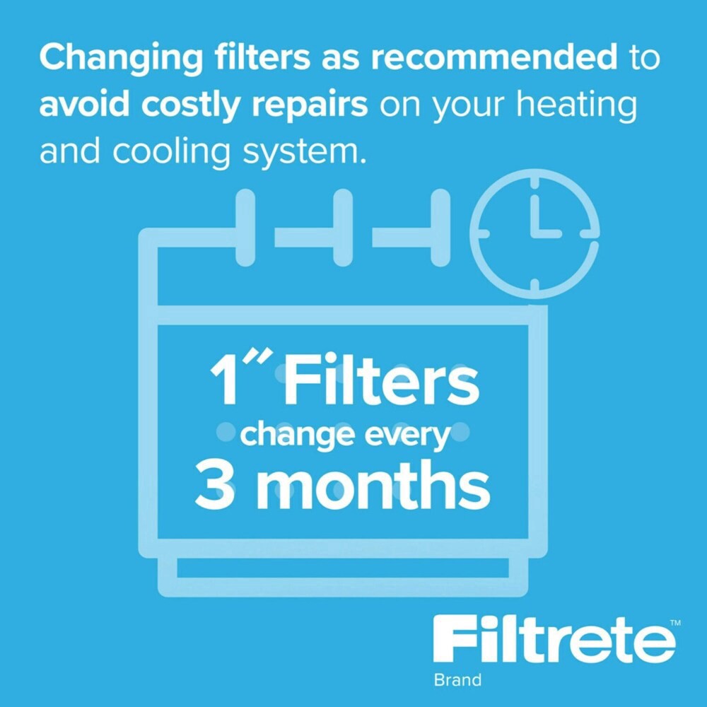slide 6 of 6, 3M Filtrete Micro Allergen Filter, 14 in x 14 in x 1 in