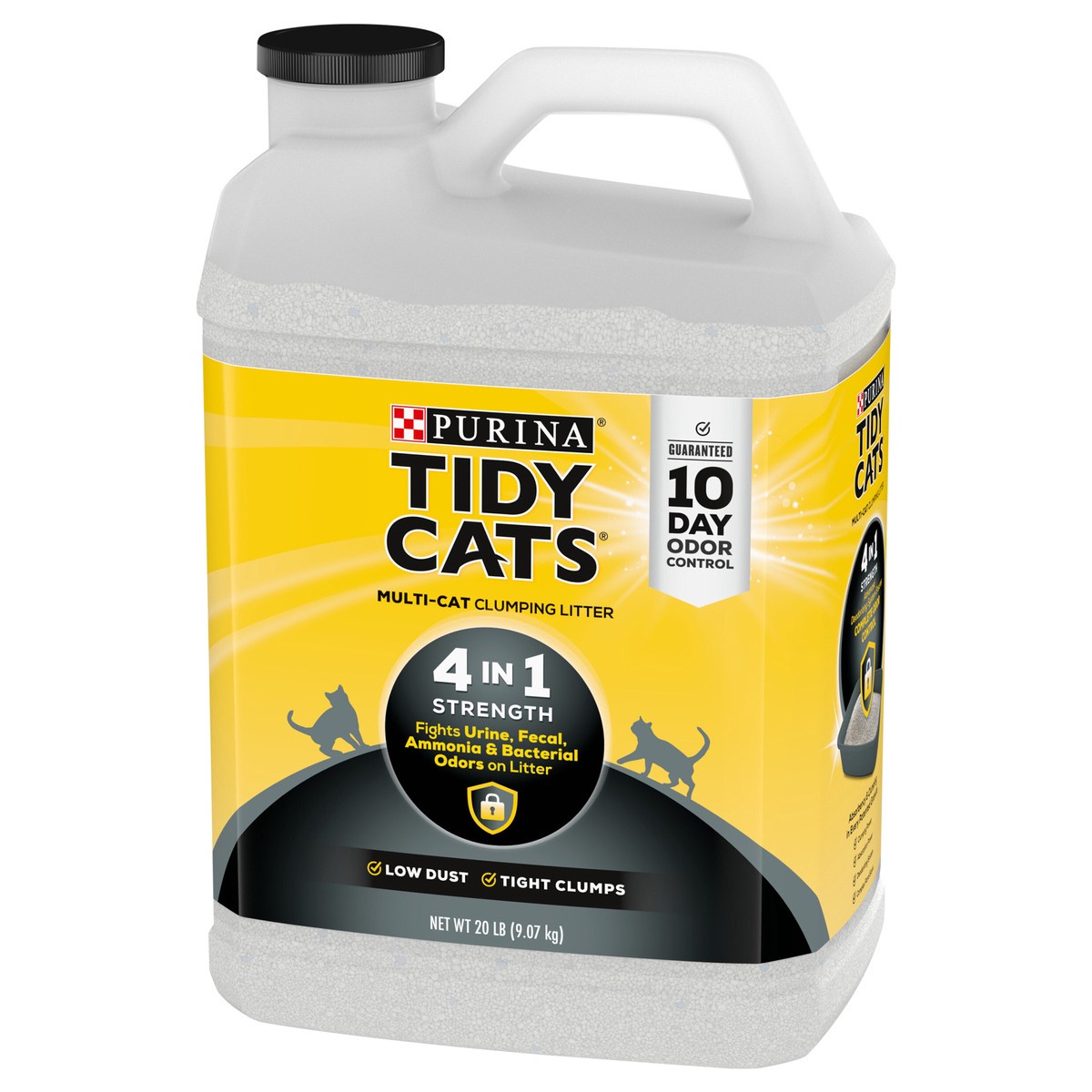slide 8 of 9, Tidy Cats Purina Tidy Cats 4-in-1 Strength Multi-Cat Clumping Litter - 20lbs, 20 lb
