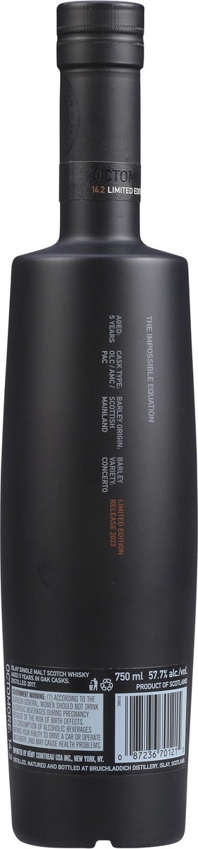 slide 7 of 13, Bruichladdich Distillery Octomore Islay Single Malt Scotch Whisky 750 ml, 750 ml