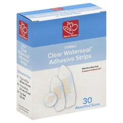 Harris Teeter Clear Waterseal Sterile Adhesive Strips