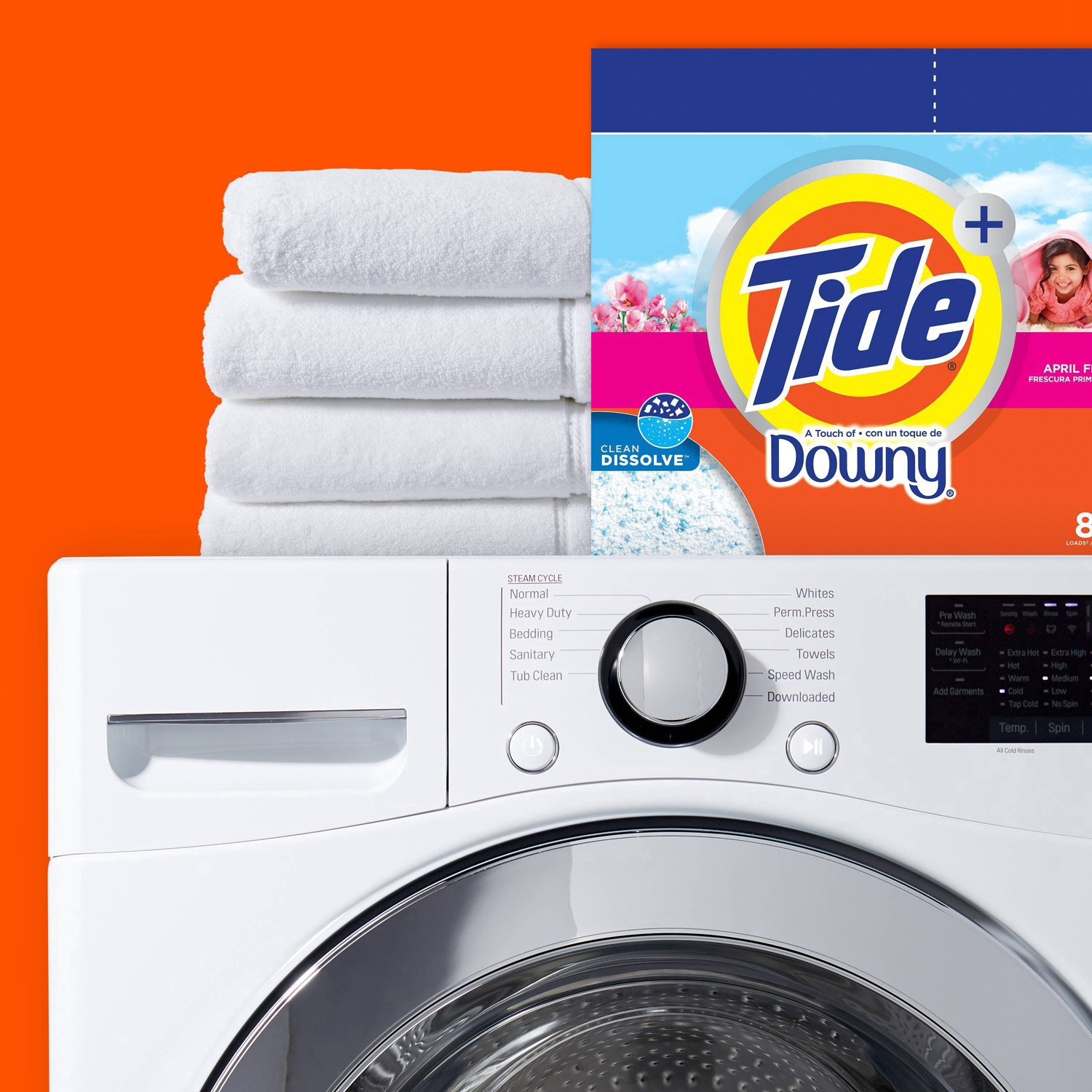 slide 25 of 41, Tide with Downy Powder Laundry Detergent - 148oz, 148 oz