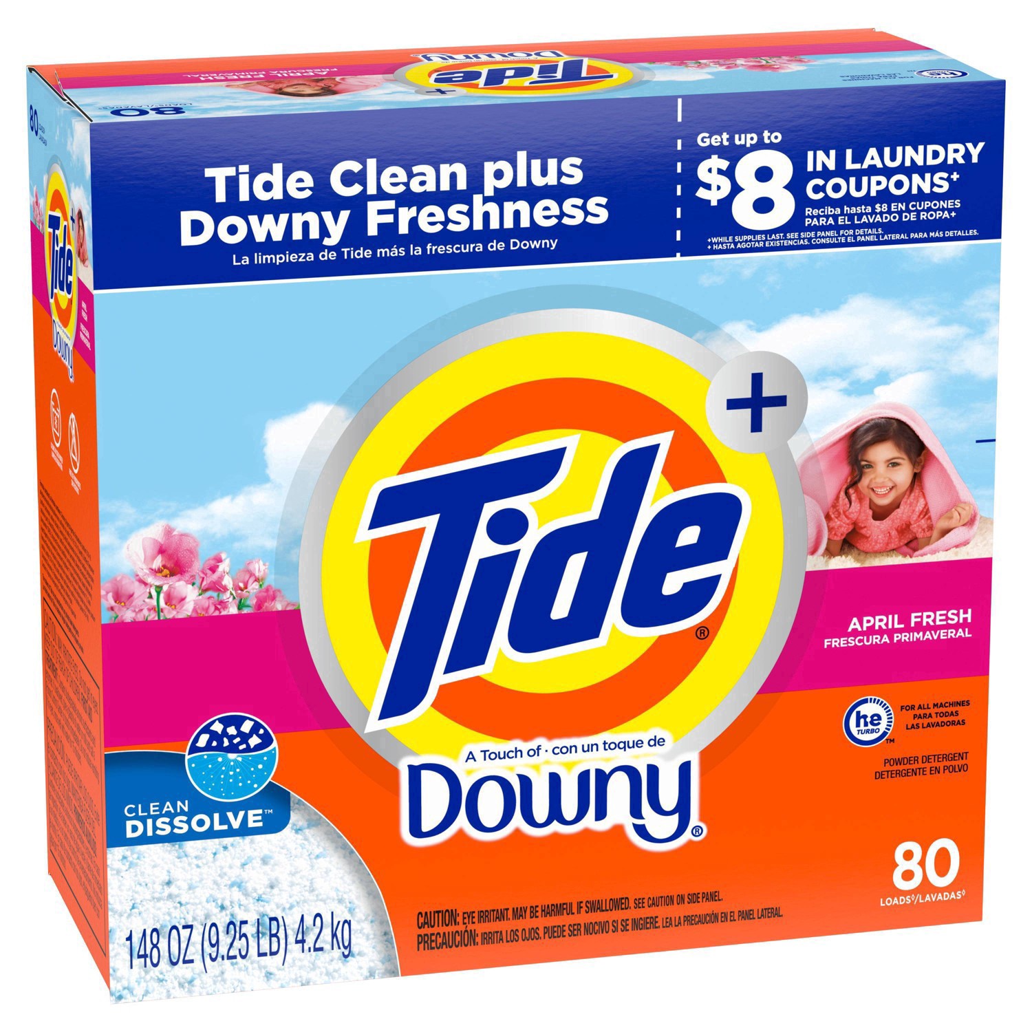 slide 36 of 41, Tide with Downy Powder Laundry Detergent - 148oz, 148 oz