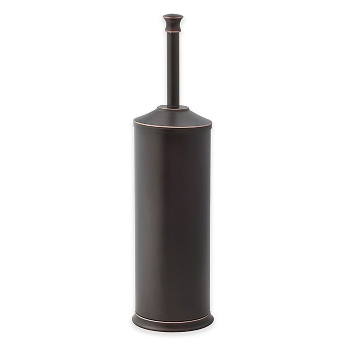 slide 1 of 2, Alumiluxe Rust-Proof Plunger with Lid - Two-Tone Oil Rubbed Bronze, 1 ct