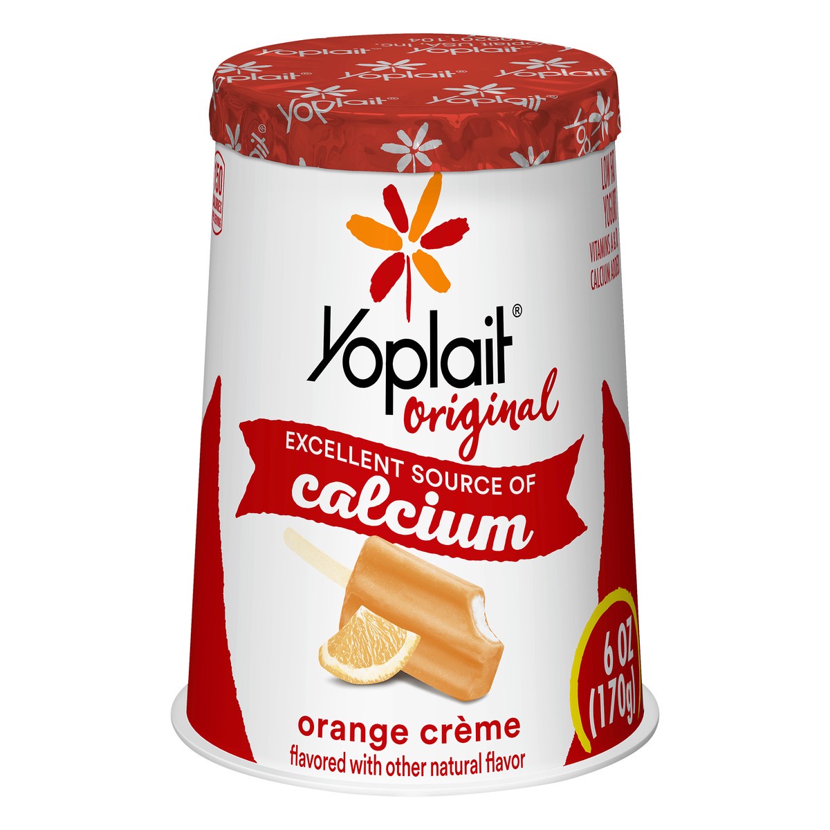 slide 1 of 1, Yoplait Low Fat Original Orange Creme Yogurt 6 oz, 6 oz