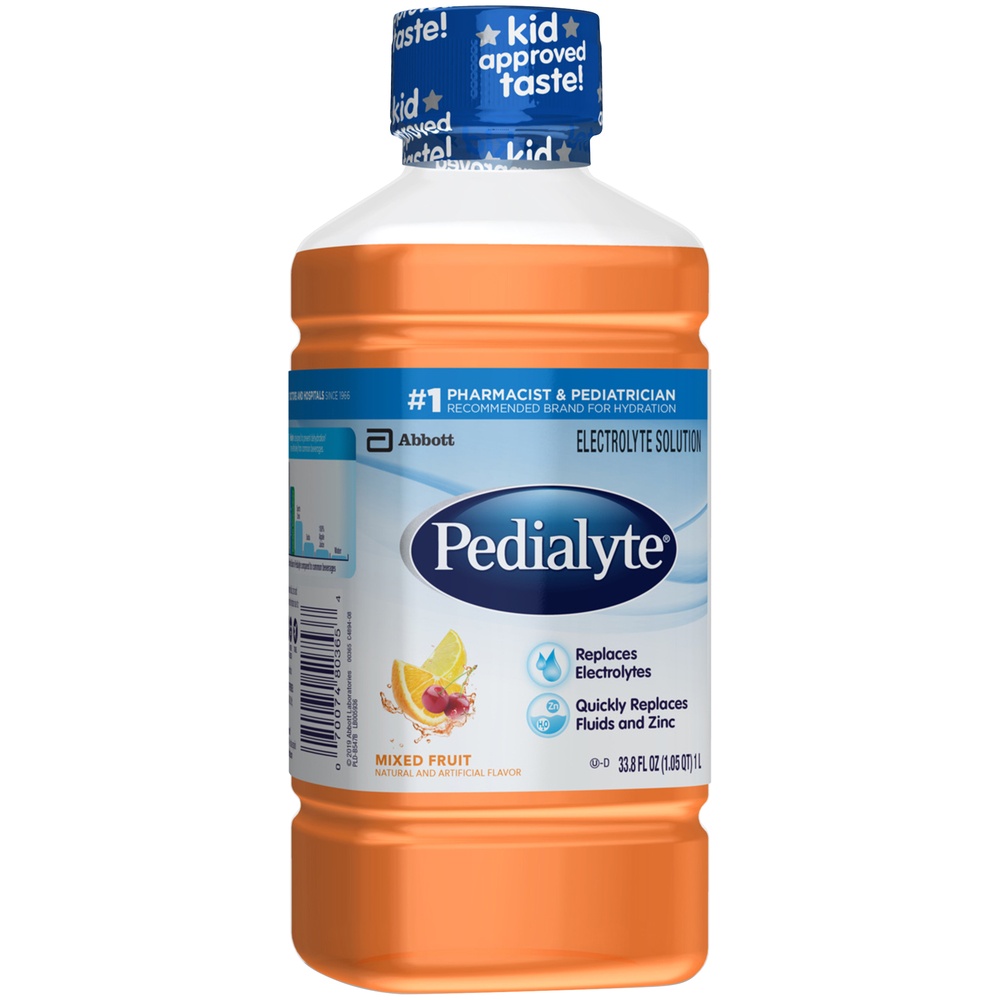 pedialyte in the morning