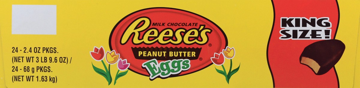 slide 5 of 8, Reese's Peanut Butter Eggs, King Size, 2.4 oz
