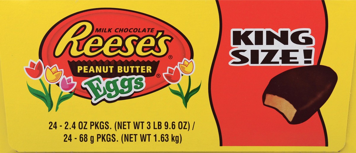 slide 8 of 8, Reese's Peanut Butter Eggs, King Size, 2.4 oz
