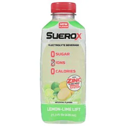 SueroX Lemon-Lime Lift Electrolyte Beverage 21.3 fl oz