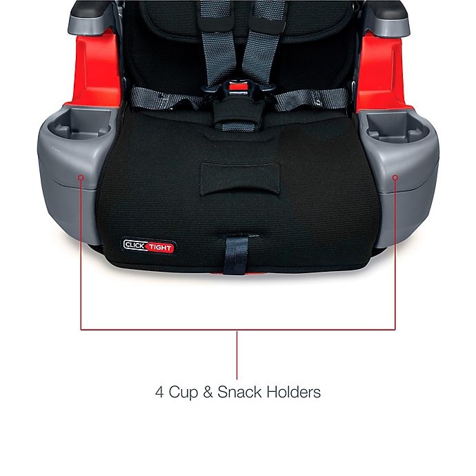 slide 11 of 13, Britax Grow With You ClickTight Plus SafeWash Harness-2-Booster Seat - Jet, 1 ct