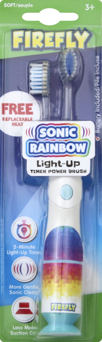 slide 5 of 6, Firefly Sonic Rainbow Brush, 1 ct