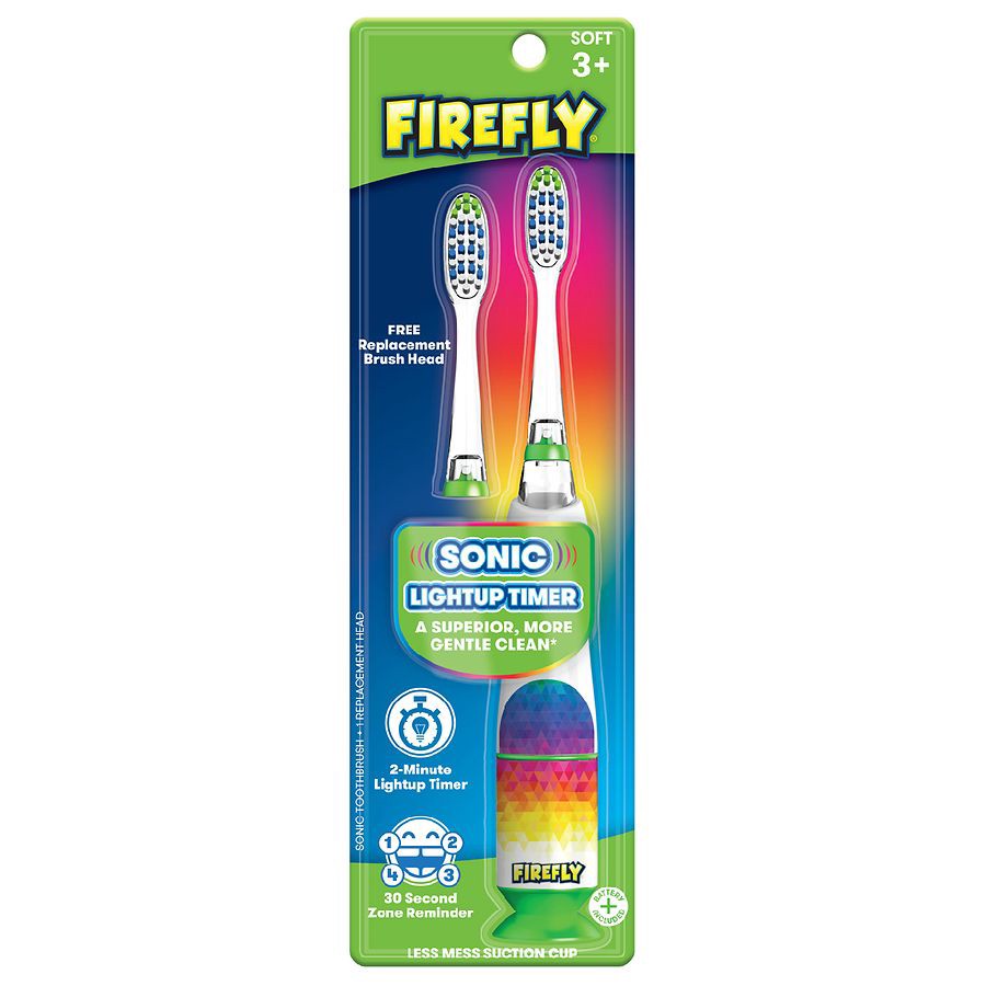 slide 1 of 6, Firefly Sonic Rainbow Brush, 1 ct