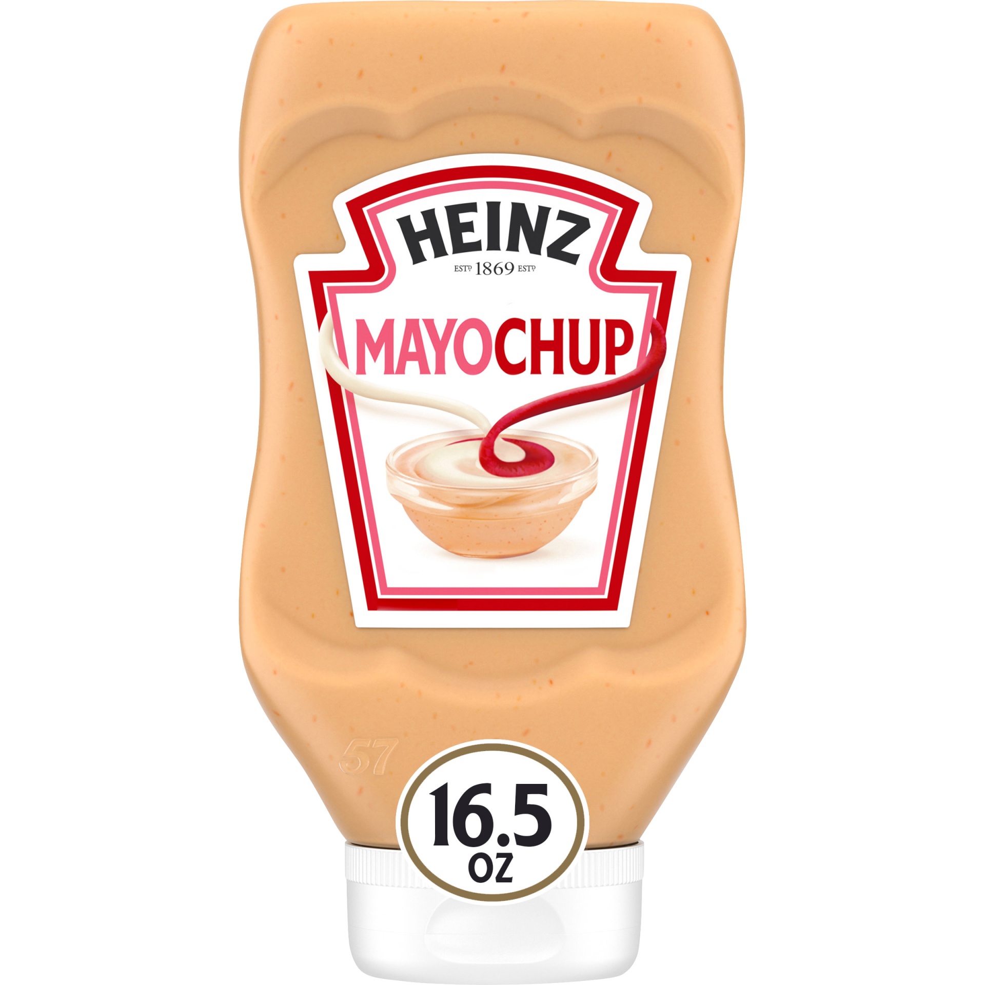 slide 1 of 6, Heinz Mayochup Mayonnaise & Ketchup Sauce Bottle, 16.5 oz
