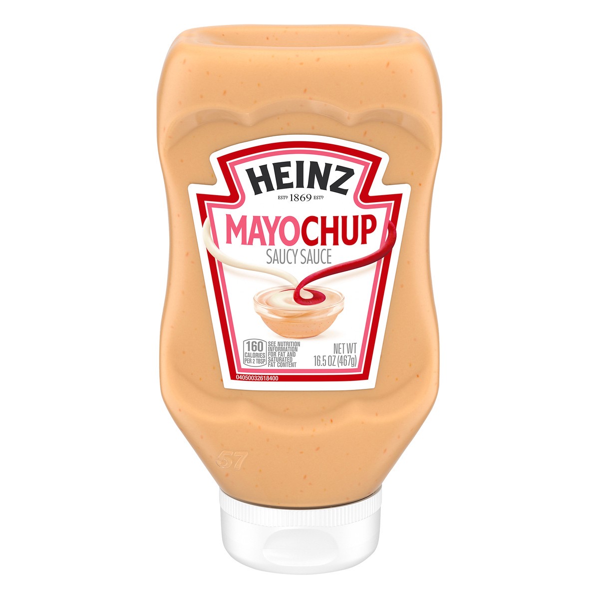 slide 1 of 10, Heinz Mayochup Mayonnaise & Ketchup Sauce, 16.5 oz Bottle, 16.5 oz