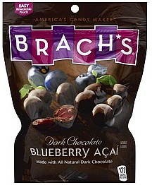 slide 1 of 1, Brach's Dark Chocolate Blueberry Acai, 1 ct