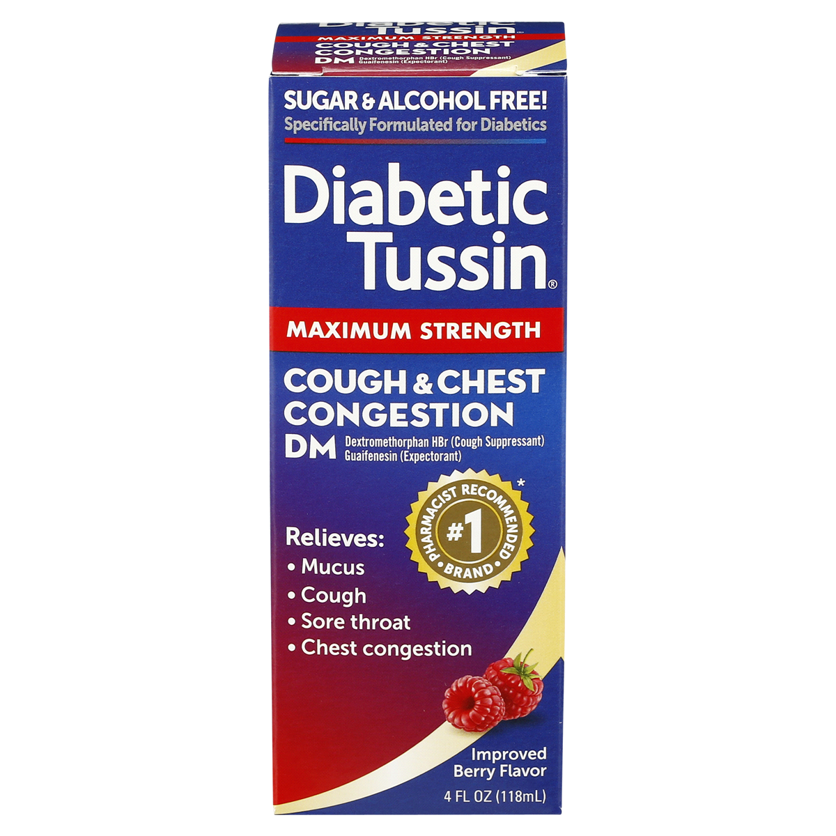 Tussin Maximum Strength Cough & Chest Congestion Relief Dm 4 Fl Oz | Shipt