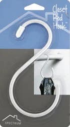 Spectrum Closet Rod Hook 1 ea