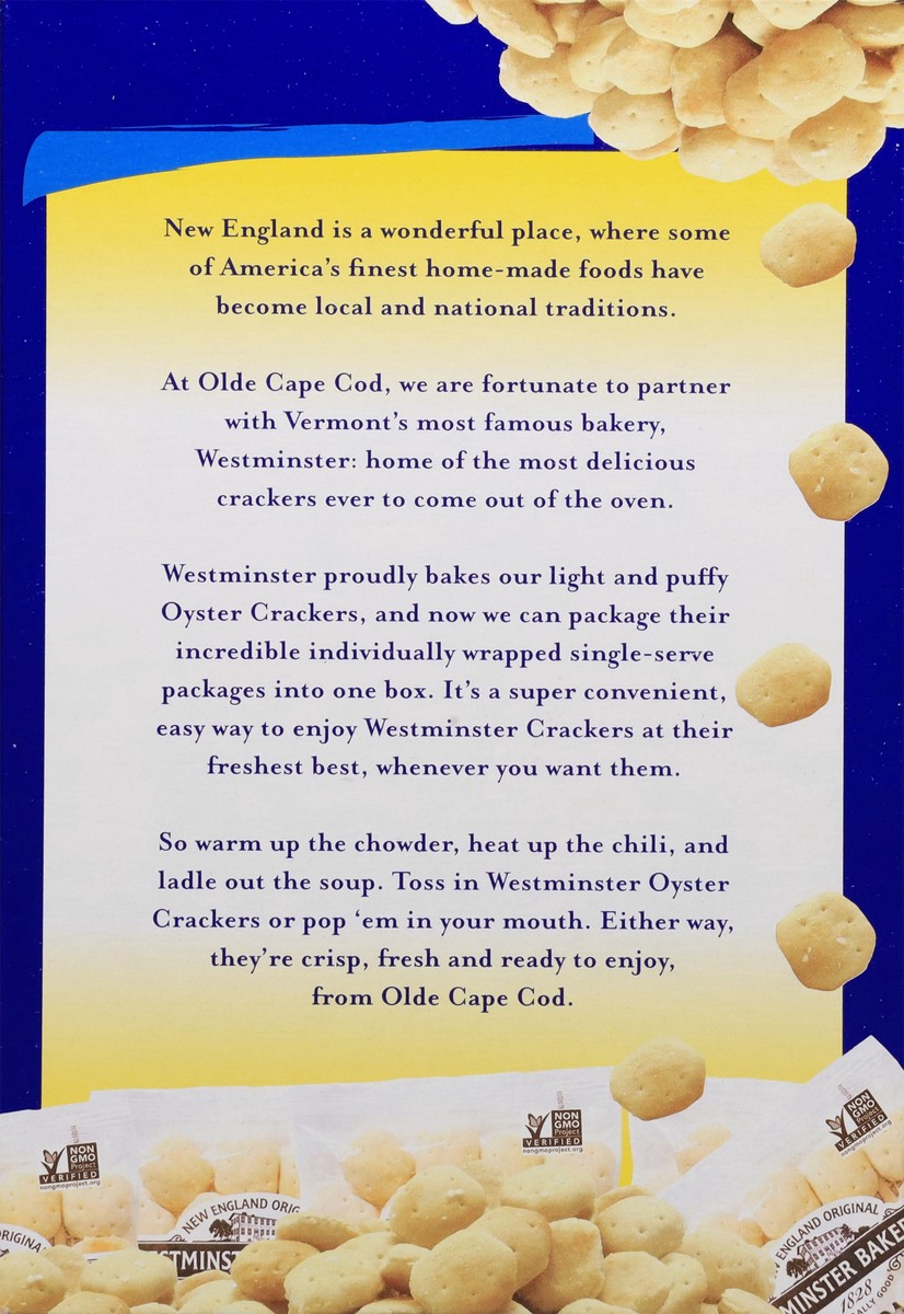 slide 11 of 15, Olde Cape Cod Oyster Crackers, 15 ct; 7.5 oz