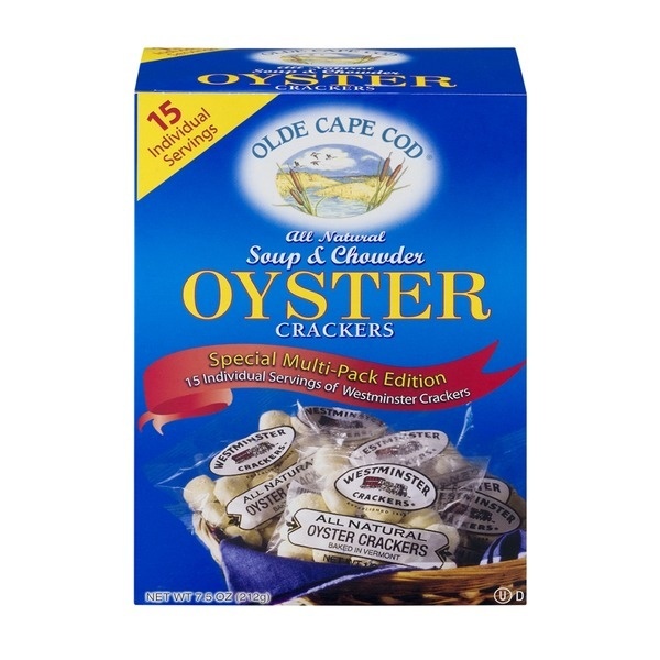 slide 1 of 1, Olde Cape Cod Oyster Crackers, 15 ct; 7.5 oz