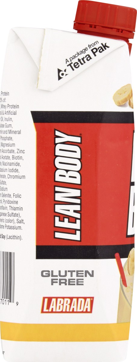 slide 6 of 9, Lean Body Banana Protein Shake 17 oz, 17 oz