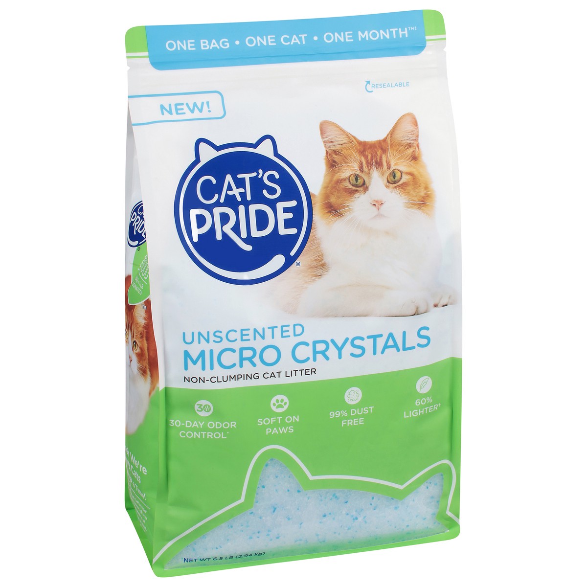 slide 2 of 4, Cats Prd Mcro Crystl Unsntd, 6.5 lb