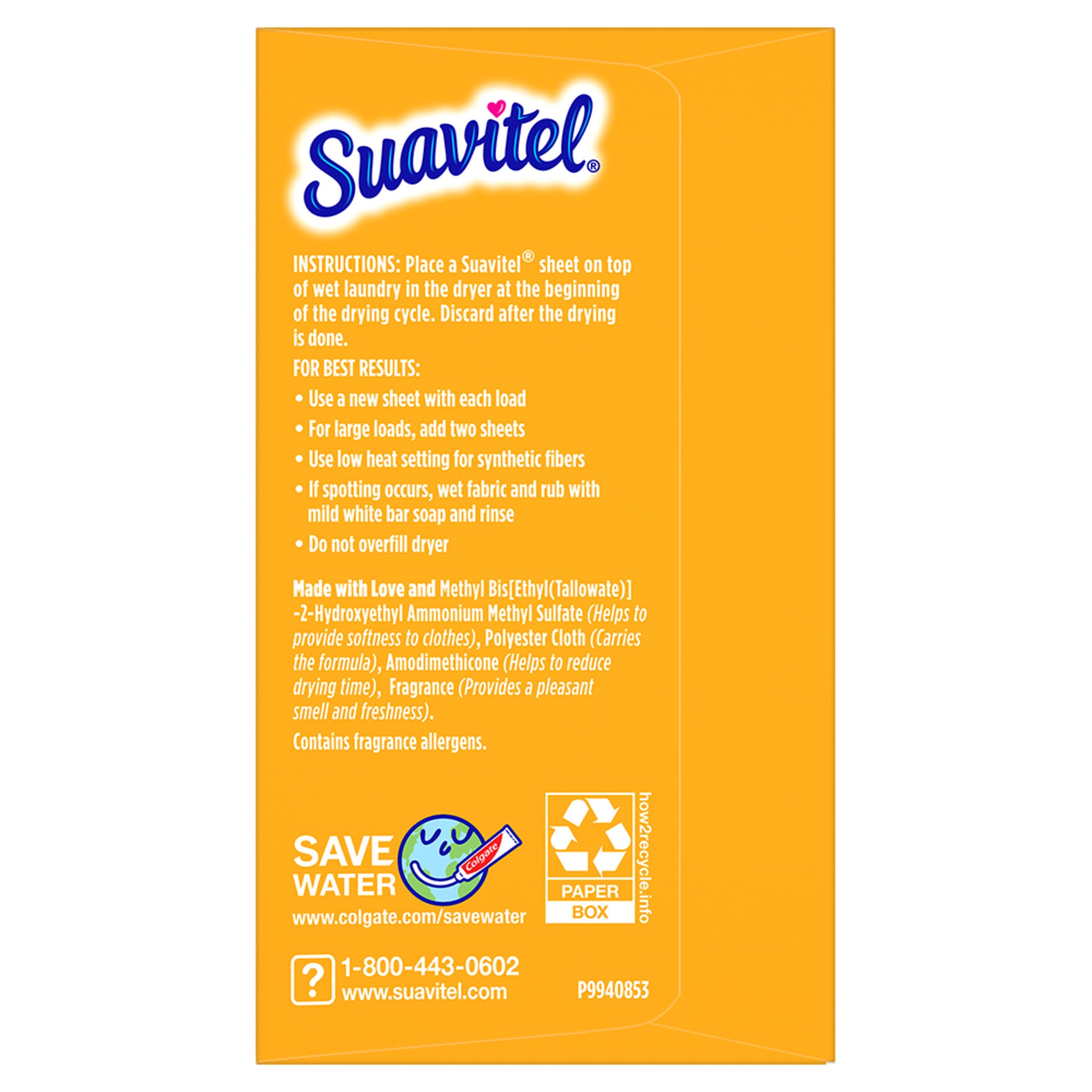 slide 2 of 10, Suavitel Complete Fabric Softener Dryer Sheets, Morning Sun - 70 Count, 70 ct