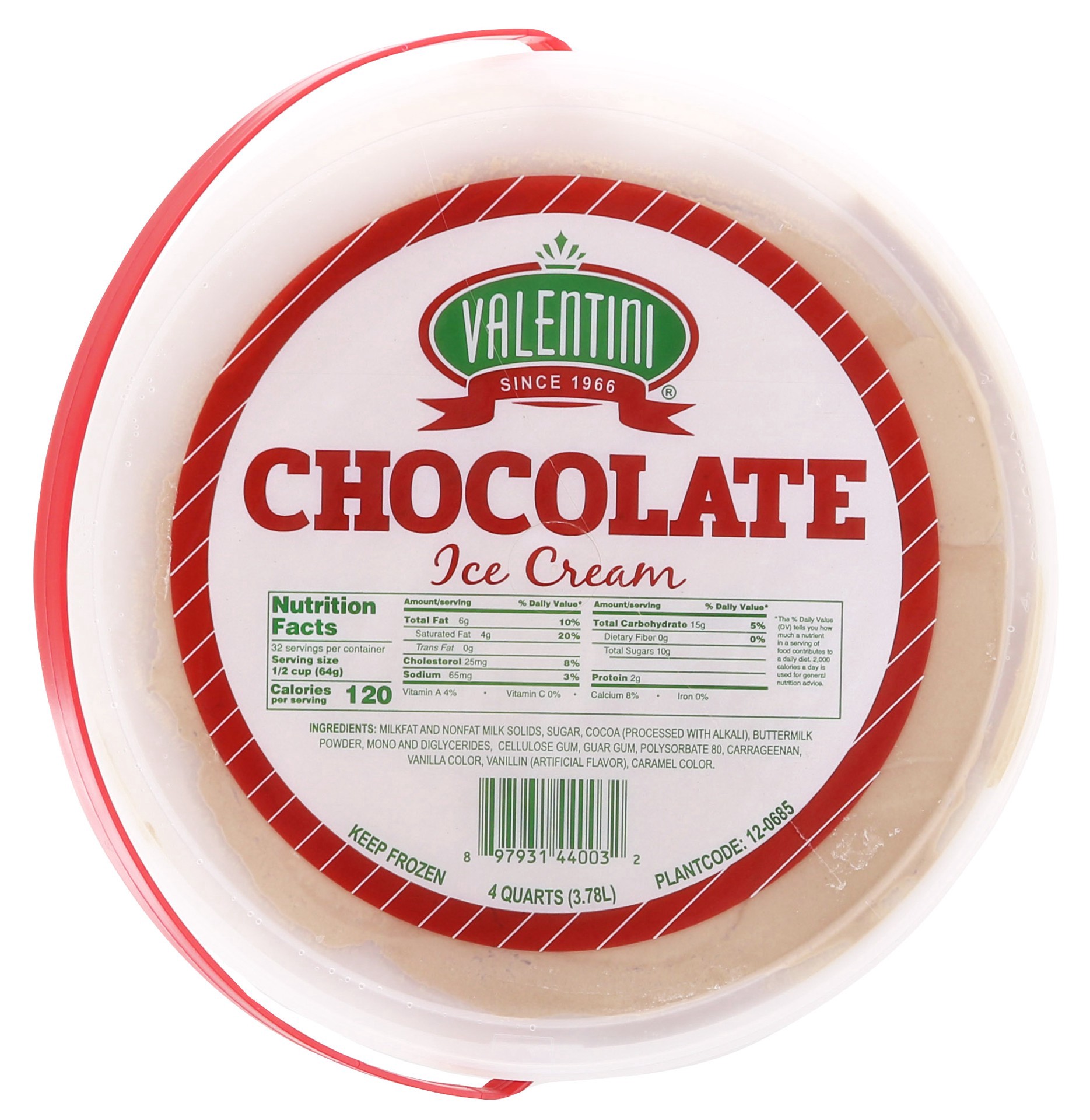 slide 1 of 1, Valentini Icecream Chocolate 32 Oz, 32 oz