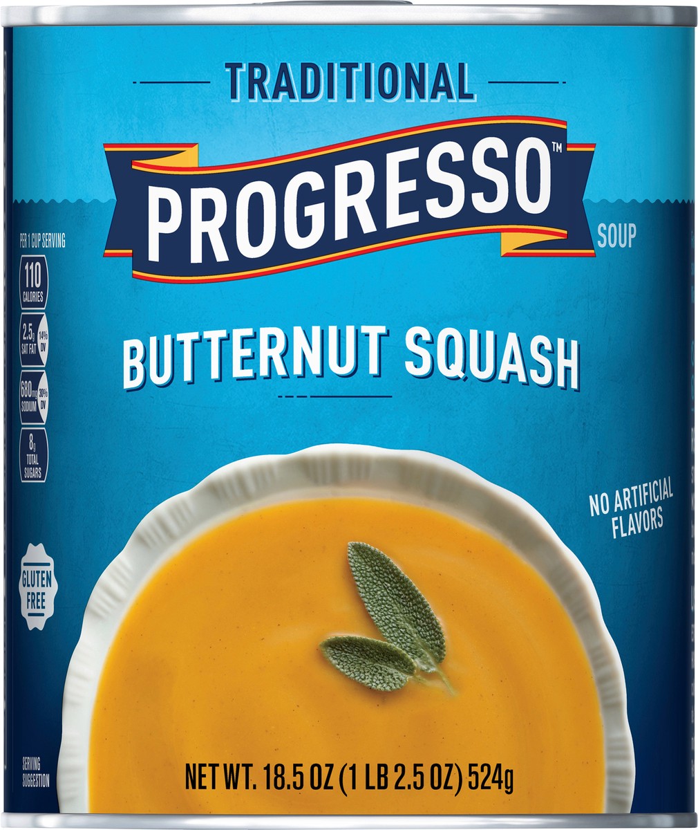 slide 6 of 9, Progresso Traditional Butternut Squash Soup, 18.5 oz Can, 18.5 oz