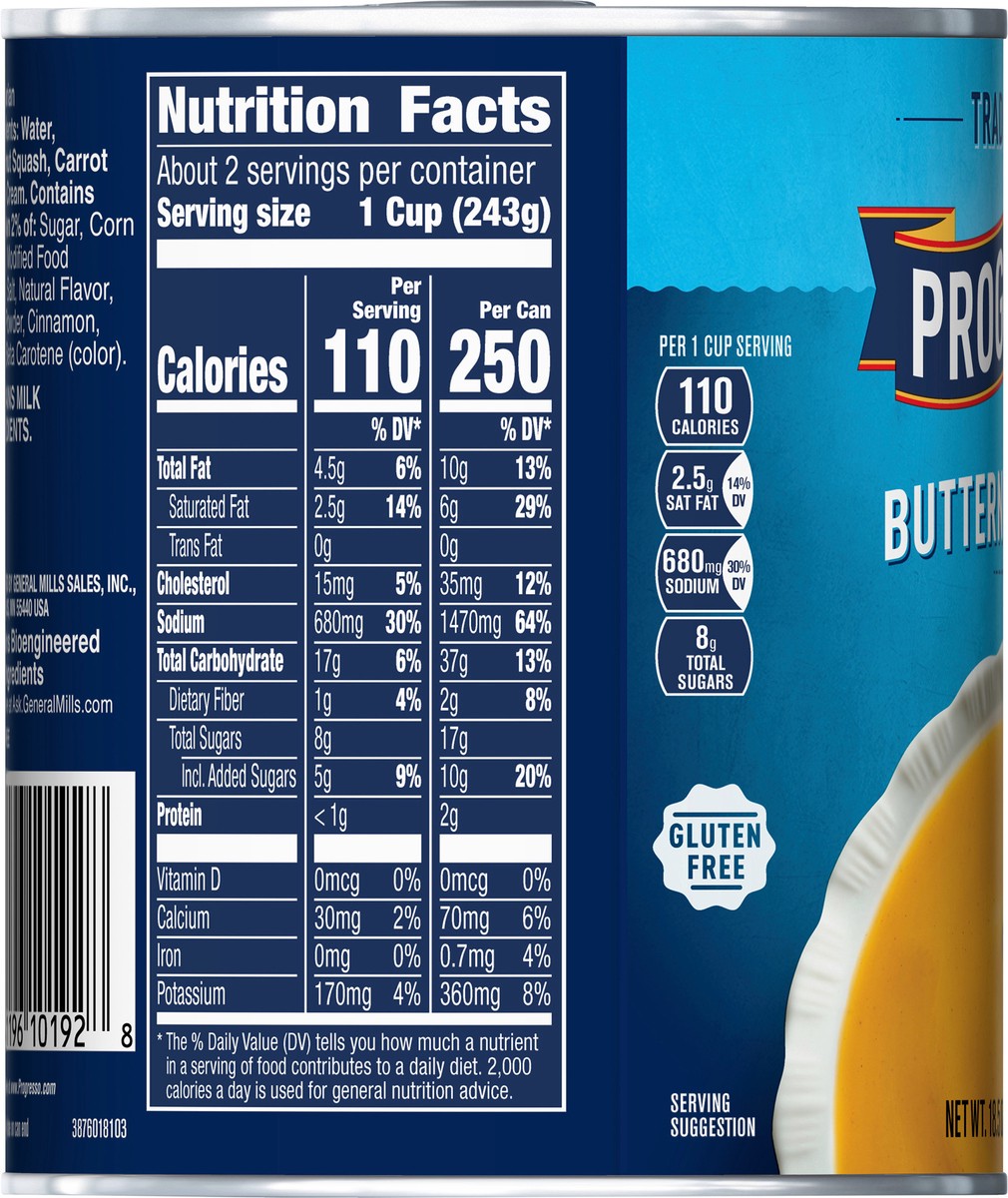 slide 7 of 9, Progresso Traditional Butternut Squash Soup, 18.5 oz Can, 18.5 oz