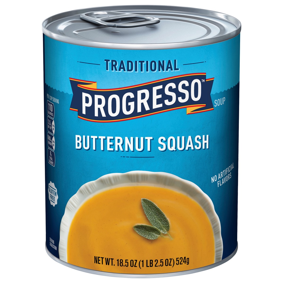 slide 1 of 9, Progresso Traditional Butternut Squash Soup, 18.5 oz Can, 18.5 oz