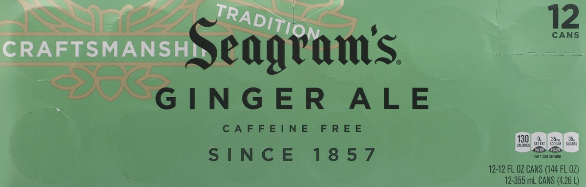 slide 2 of 7, Seagram's Ginger Ale - 12 ct, 12 ct