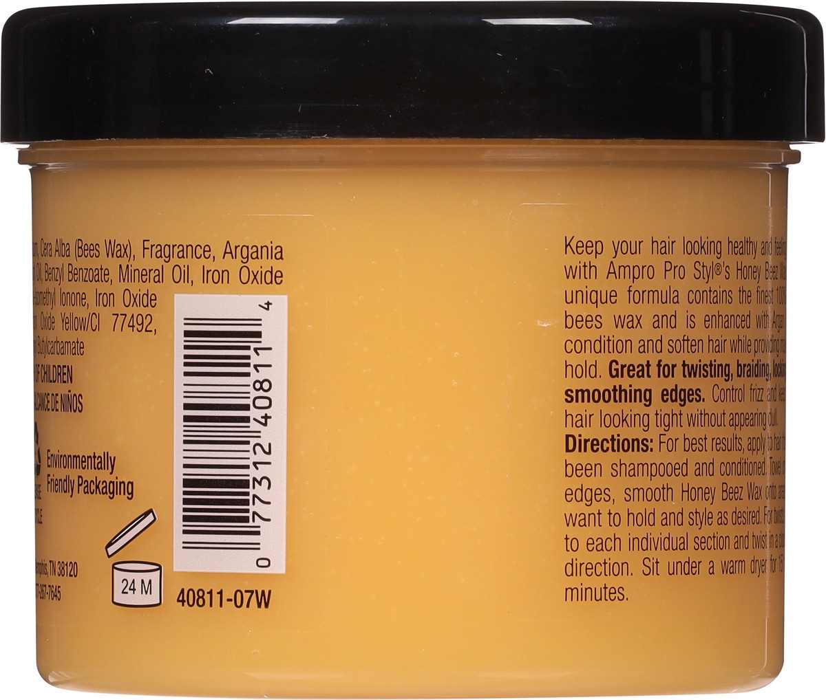 slide 4 of 9, Ampro Sytling Honey Beez Wax, 4 oz